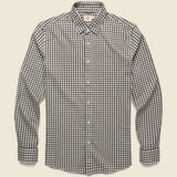 Movement Shirt - Java Cream Gingham - Faherty - STAG Provisions - Tops - L/S Woven - Plaid
