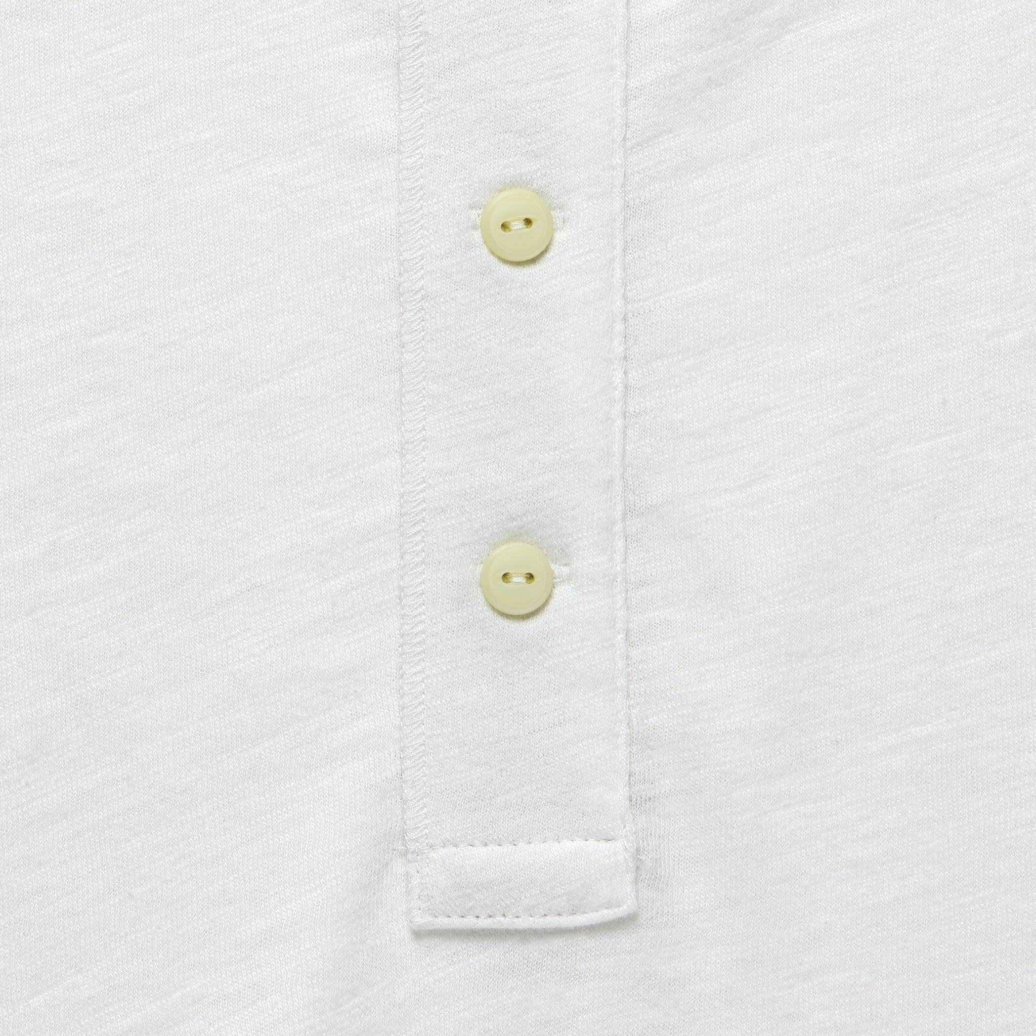 
                          Heather Henley - White - Faherty - STAG Provisions - Tops - S/S Knit
                        