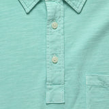 Garment Dyed Polo Shirt - Water Blue - Faherty - STAG Provisions - Tops - S/S Knit