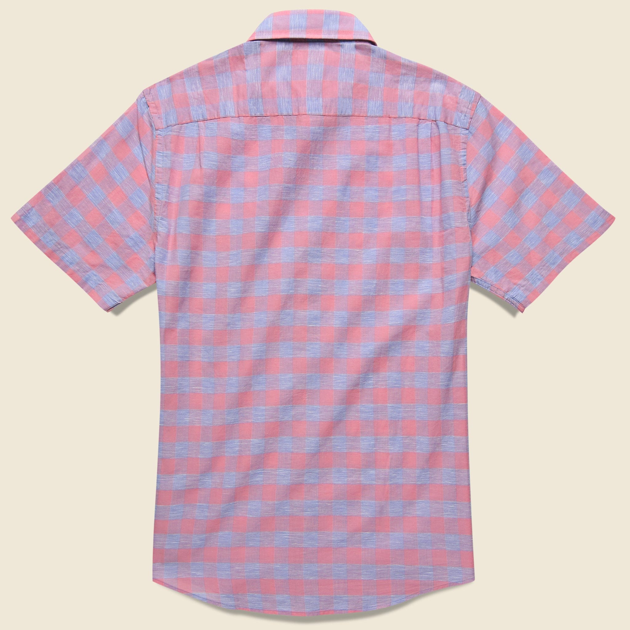 Ventura Shirt - Faded Rose Buffalo - Faherty - STAG Provisions - Tops - S/S Woven - Plaid
