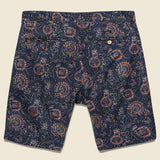 Printed Atoll Short - Indigo Floral - Faherty - STAG Provisions - Shorts - Floral