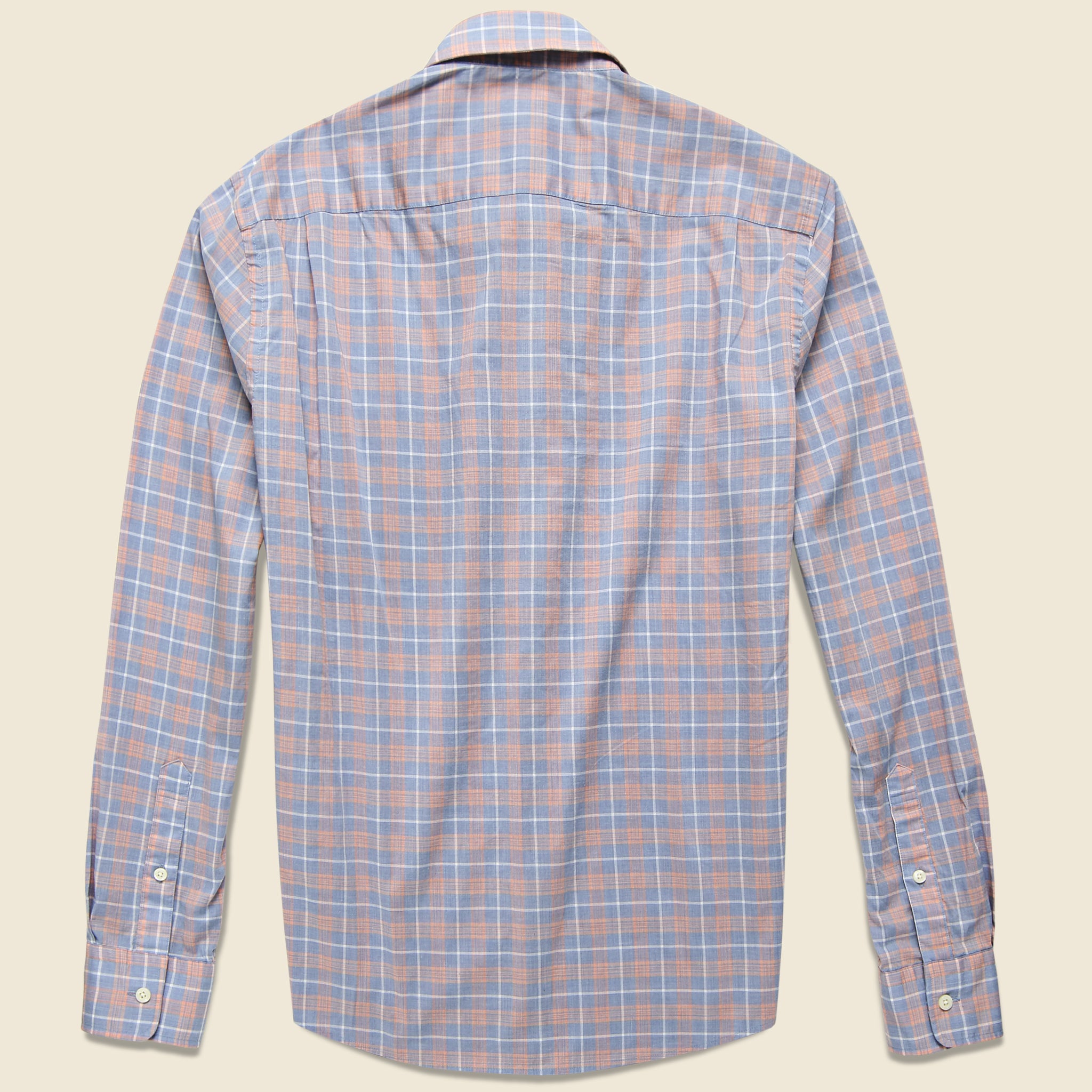 
                          Faherty - L/S Stretch Poplin Shirt, SS19 - Faherty - STAG Provisions - Tops - L/S Woven - Plaid
                        