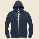 Spring Lake Hoodie - Navy - Faherty - STAG Provisions - Tops - Fleece / Sweatshirt