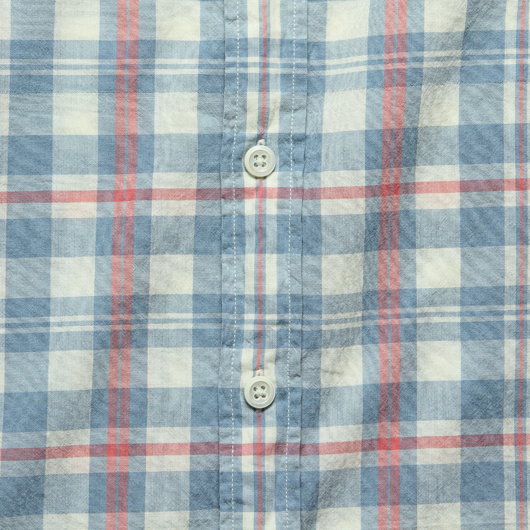 
                          Ventura Shirt - Washed Cream Blue - Faherty - STAG Provisions - Tops - L/S Woven - Plaid
                        