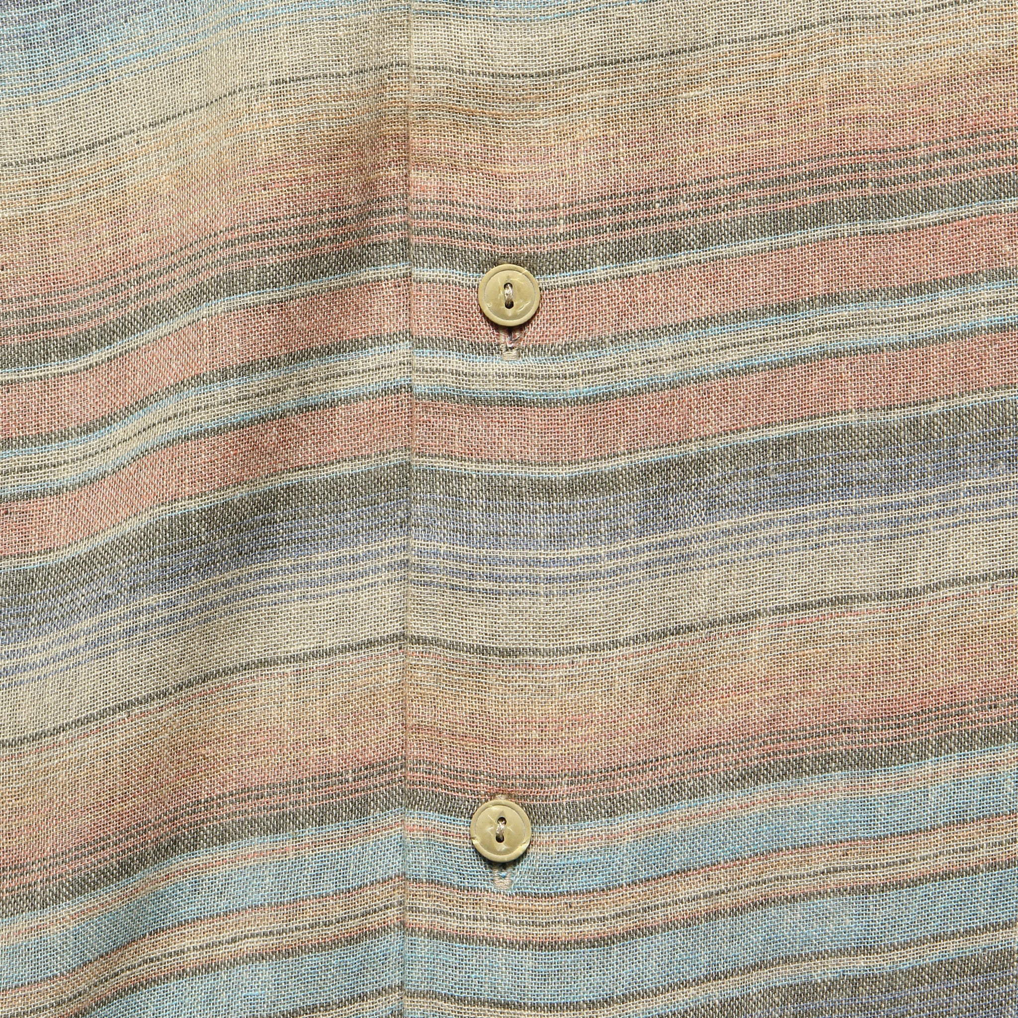 
                          Doublecloth Coast Shirt - Evening Playa - Faherty - STAG Provisions - Tops - S/S Woven - Stripe
                        