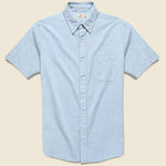 Everyday Button-Down Shirt - Fisheye Dobby - Faherty - STAG Provisions - Tops - S/S Woven - Other Pattern