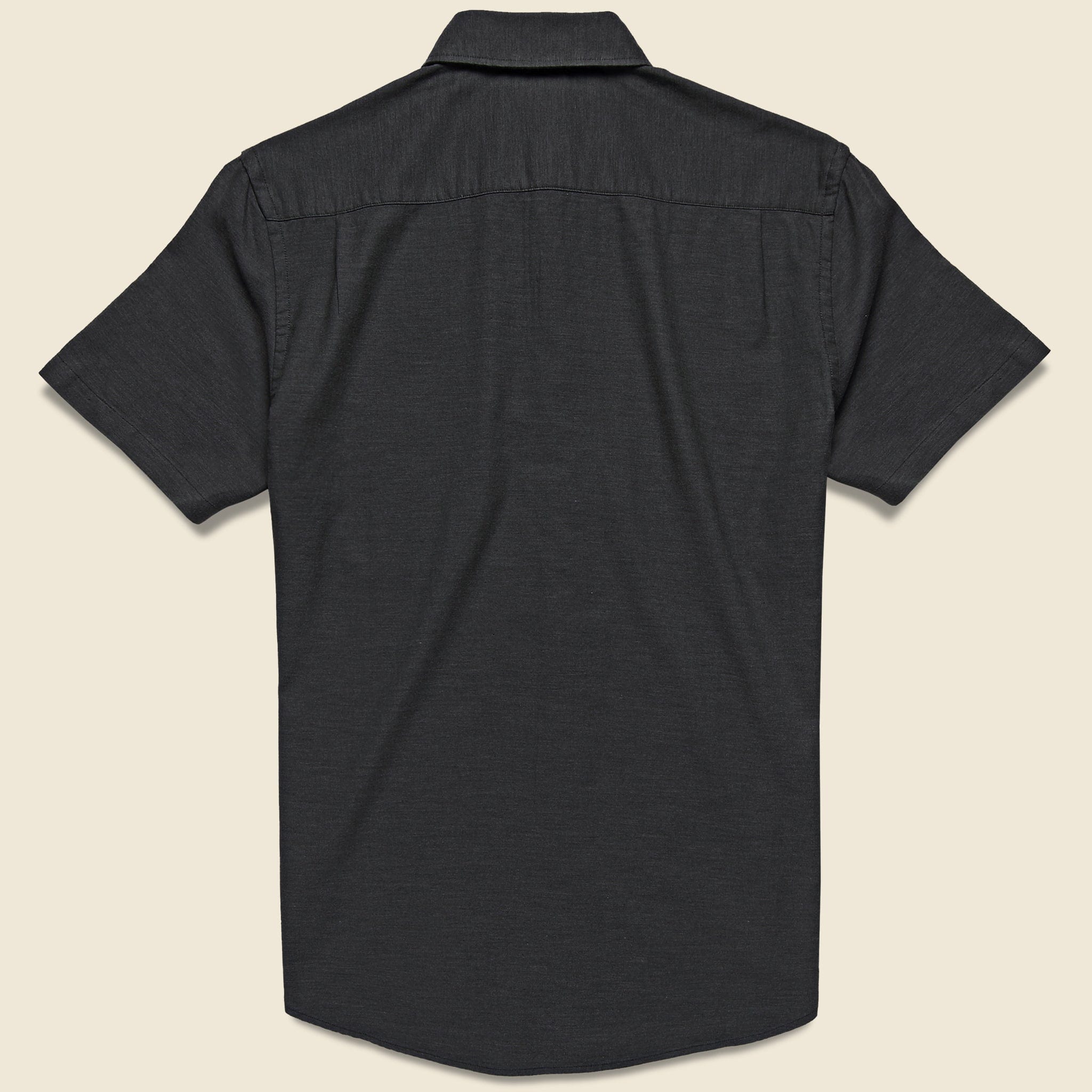 
                          Stretch Oxford Shirt - Black - Faherty - STAG Provisions - Tops - S/S Woven - Solid
                        
