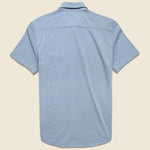 Knit Coast Shirt - Striped Diamond Print - Faherty - STAG Provisions - Tops - S/S Knit
