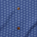 Playa Shirt - Eco Indigo Geo - Faherty - STAG Provisions - Tops - S/S Woven - Other Pattern