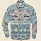 Canyon Overshirt - Pacific Morning Star - Faherty - STAG Provisions - Tops - L/S Woven - Overshirt