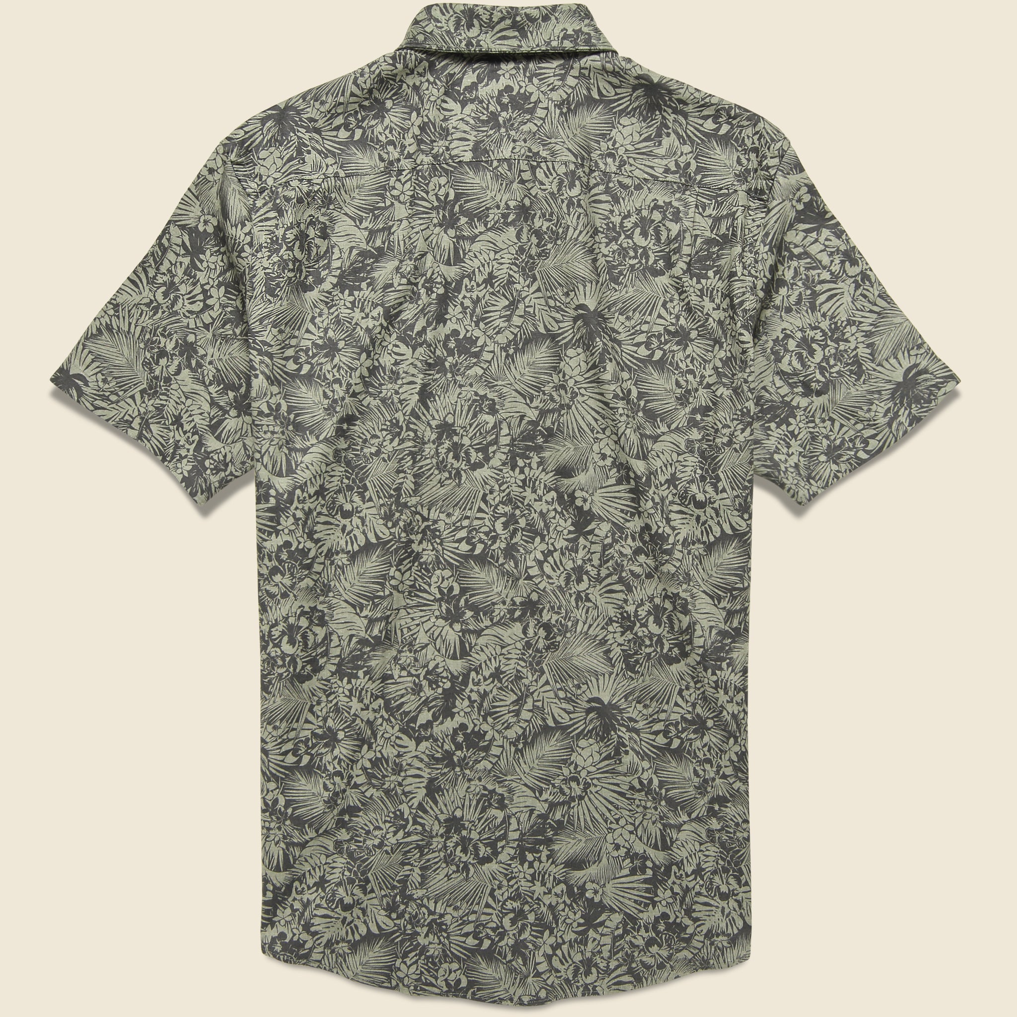 Breeze Shirt - Tropical Shadow Print - Faherty - STAG Provisions - Tops - S/S Woven - Other Pattern