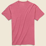 Garment Dyed Pocket Tee - Hibiscus - Faherty - STAG Provisions - Tops - S/S Tee