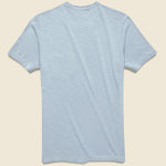 Garment Dyed Pocket Tee - Blue Breeze - Faherty - STAG Provisions - Tops - S/S Tee