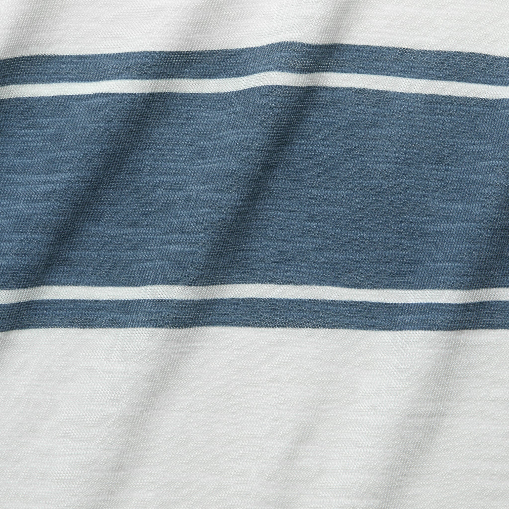 Surf Stripe Tee - White/Blue - Faherty - STAG Provisions - Tops - L/S Tee