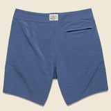 Retro Surf Stripe Boardshort - Blue/Red/White - Faherty - STAG Provisions - Shorts - Swim