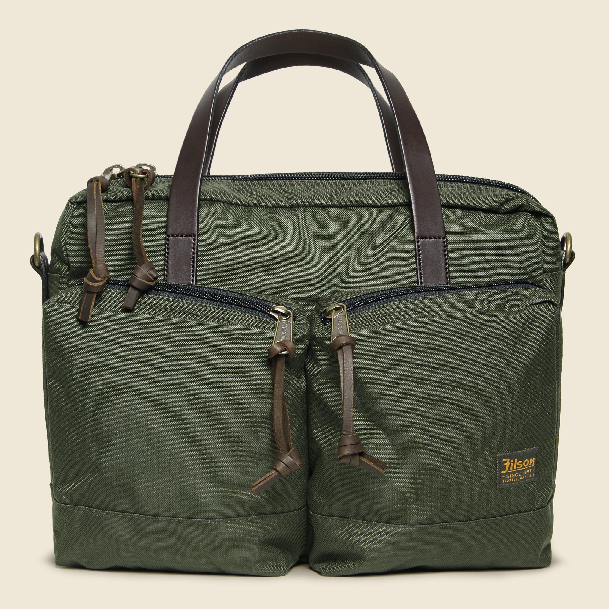 Dryden Briefcase - Otter Green