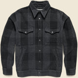 Beartooth Camp Jacket - Black/Grey Heather - Filson - STAG Provisions - Outerwear - Coat / Jacket
