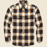 Vintage Flannel Work Shirt - Black/Natural/Gold - Filson - STAG Provisions - Tops - L/S Woven - Plaid