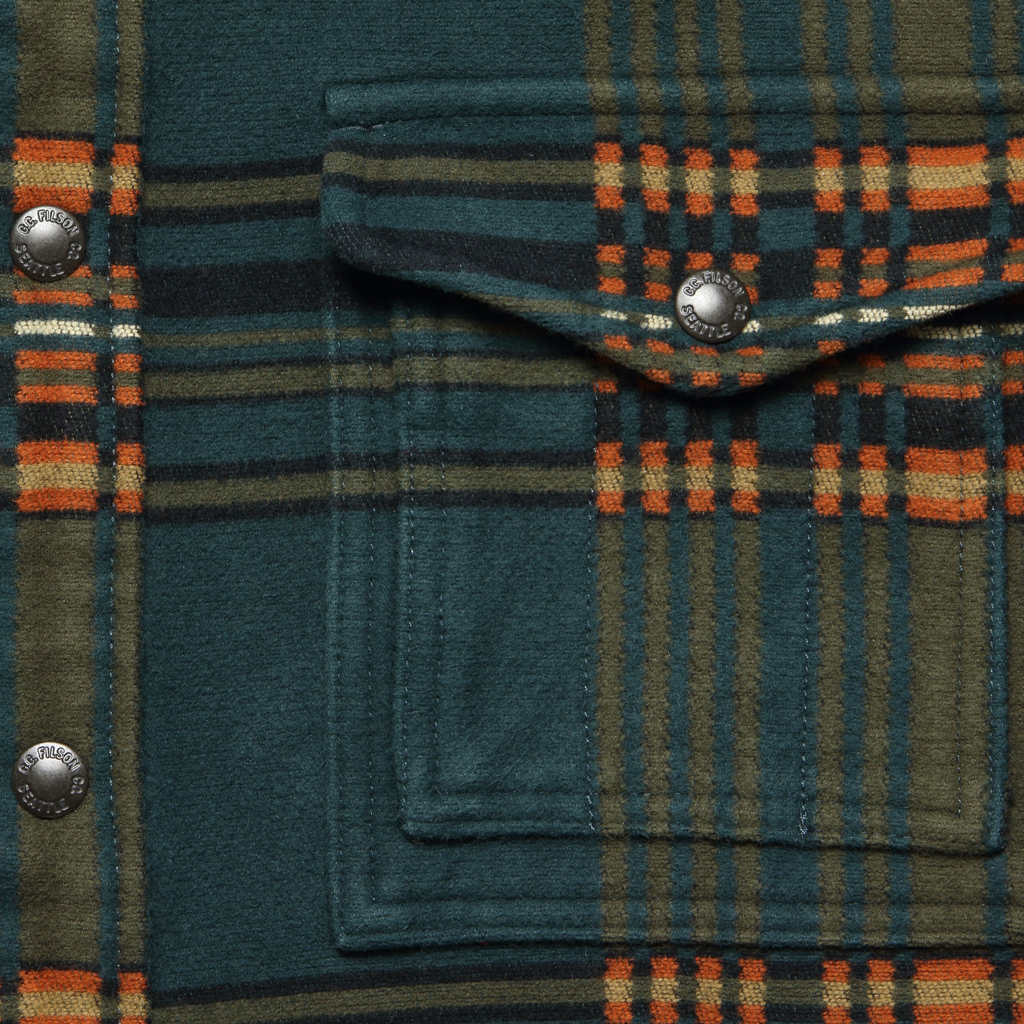 
                          Beartooth Camp Jacket - Fir/Copper - Filson - STAG Provisions - Outerwear - Coat / Jacket
                        