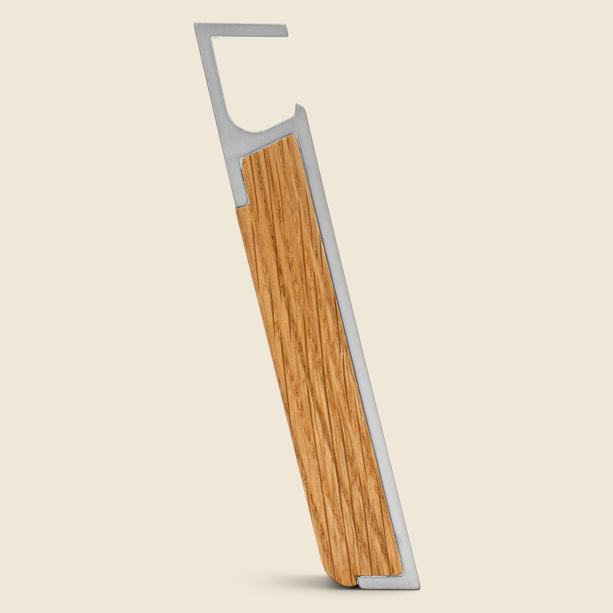 
                          Oak &amp; Silver Profile Bottle Opener - Barware - STAG Provisions - Home - Bar &amp; Entertaining - Barware
                        