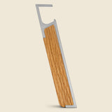 Oak & Silver Profile Bottle Opener - Barware - STAG Provisions - Home - Bar & Entertaining - Barware