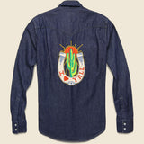 I Heart Y'all Western Shirt - Fort Lonesome - STAG Provisions - Tops - L/S Woven - Other Pattern