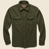 Butterfly Eyes Wool CPO - Fort Lonesome - STAG Provisions - Tops - L/S Woven - Overshirt