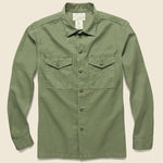 Twill Fatigue Overshirt - Hare - Fort Lonesome - STAG Provisions - Tops - L/S Woven - Overshirt