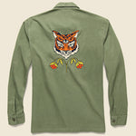 Twill Fatigue Overshirt - Tiger - Fort Lonesome - STAG Provisions - Tops - L/S Woven - Overshirt