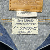 Levi's Denim Trucker - Fuck Luck - Size Medium - Fort Lonesome - STAG Provisions - Outerwear - Coat / Jacket