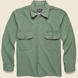 Military Shirt Jacket - Quilt Squares - Fort Lonesome - STAG Provisions - Tops - L/S Woven - Other Pattern