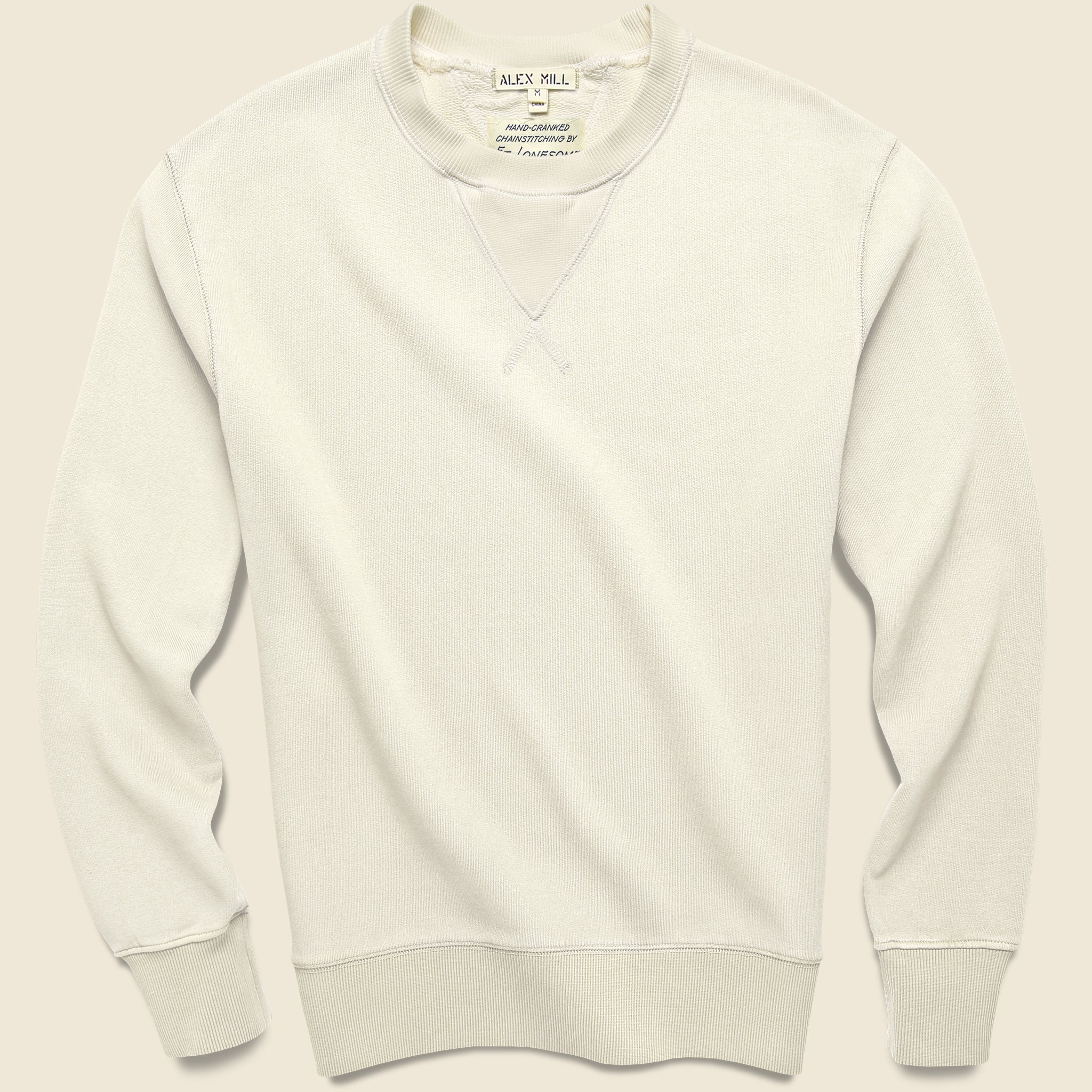 Crew Neck Sweatshirt - Simple Dreamland Blue - Fort Lonesome - STAG Provisions - Tops - Fleece / Sweatshirt