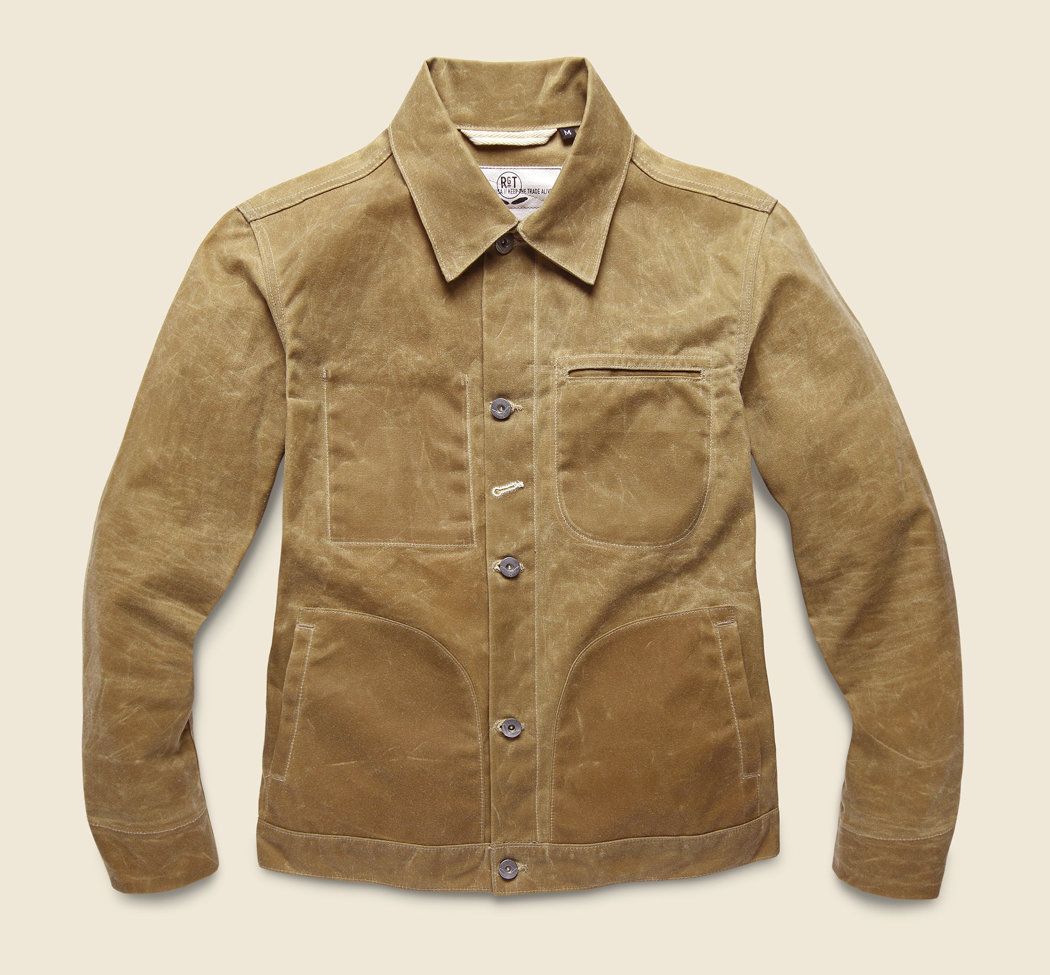 Ft. Lonesome x STAG Wolf Waxed Jacket - Fort Lonesome - STAG Provisions - Outerwear - Coat / Jacket