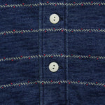 Stitch Stripe Henley - Indigo - Faherty - STAG Provisions - Tops - S/S Knit