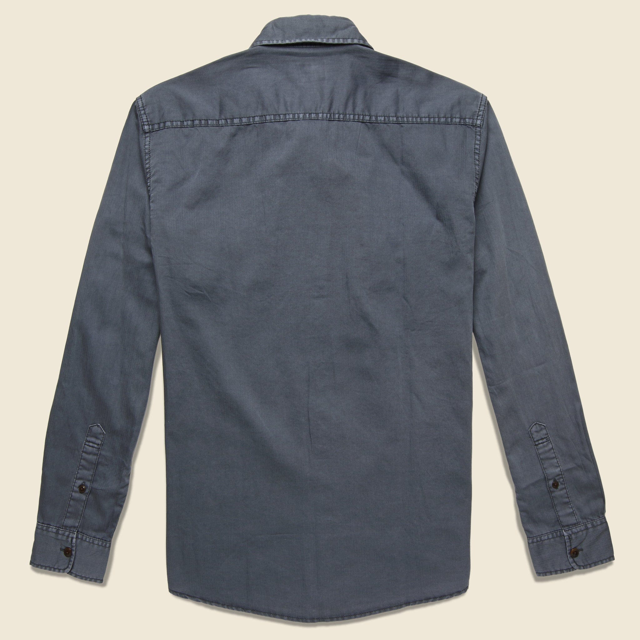 
                          Washed Chino Shirt - Midnight - Faherty - STAG Provisions - Tops - L/S Woven - Solid
                        
