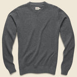 Sconset Crew Sweater - Ash Heather - Faherty - STAG Provisions - Tops - Sweater