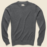 Sconset Crew Sweater - Ash - Faherty - STAG Provisions - Tops - Sweater