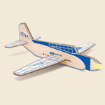 Turbo Flyer Balsa Airplane Kit - Blue - Home - STAG Provisions - Home - Art & Accessories - Decorative Object