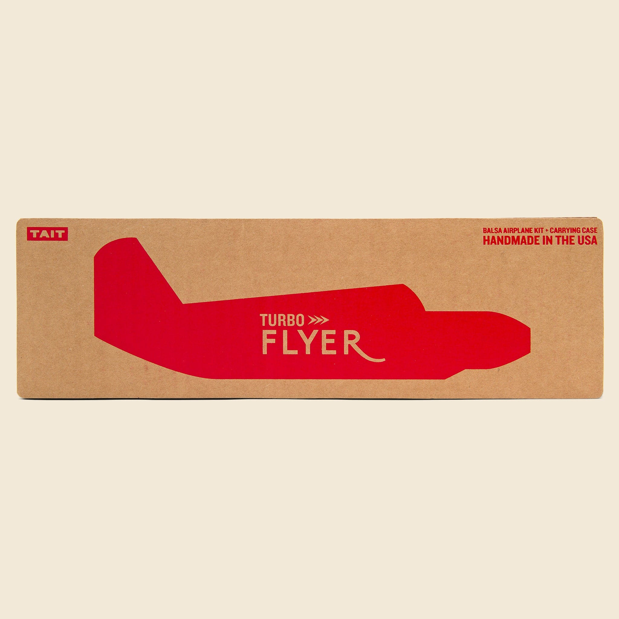 
                          Turbo Flyer Balsa Airplane Kit - Red - Home - STAG Provisions - Gift - Miscellaneous
                        