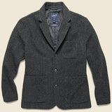 Hutton Wool Twill Sport Coat - Charcoal - Grayers - STAG Provisions - Suiting - Sport Coat