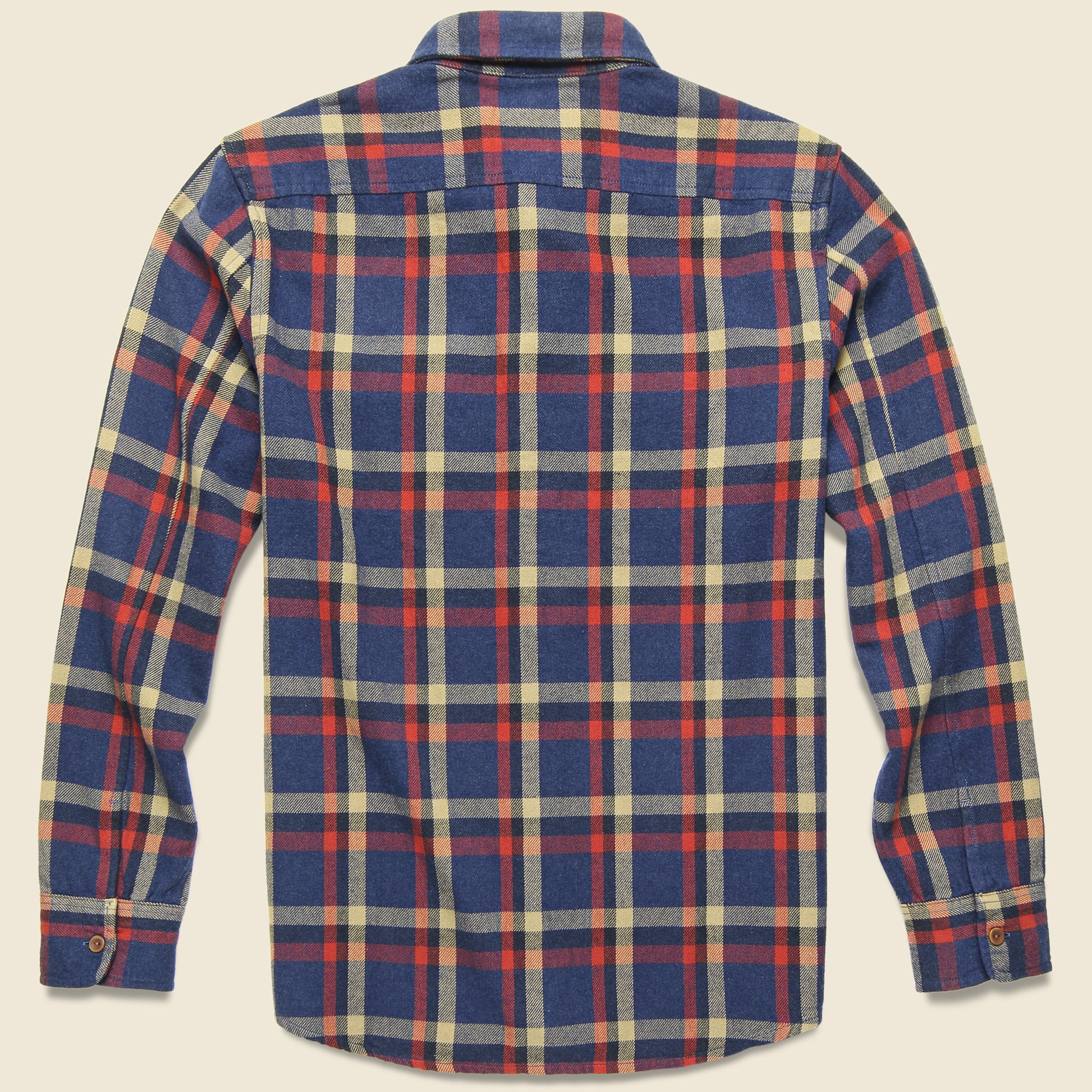
                          Eugene Heritage Flannel Shirt - Navy Plaid - Grayers - STAG Provisions - Tops - L/S Woven - Plaid
                        