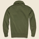 Fleece Military Shawl Pullover - Fatigue - Grayers - STAG Provisions - Tops - Fleece / Sweatshirt
