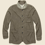 Albemarle Herringbone Knit Blazer - Burnt Umber - Grayers - STAG Provisions - Suiting - Sport Coat