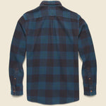 Boseman Heritage Flannel Shirt - Burgundy Slate - Grayers - STAG Provisions - Tops - L/S Woven - Plaid