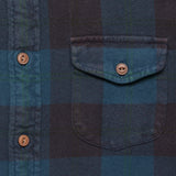 Boseman Heritage Flannel Shirt - Burgundy Slate - Grayers - STAG Provisions - Tops - L/S Woven - Plaid