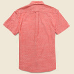 Pearson Summer Slub Twill Shirt - Red - Grayers - STAG Provisions - Tops - S/S Woven - Other Pattern