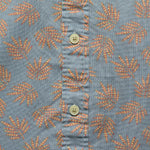 Palm Leaf Summer Weave Shirt - Red/Blue - Grayers - STAG Provisions - Tops - S/S Woven - Floral