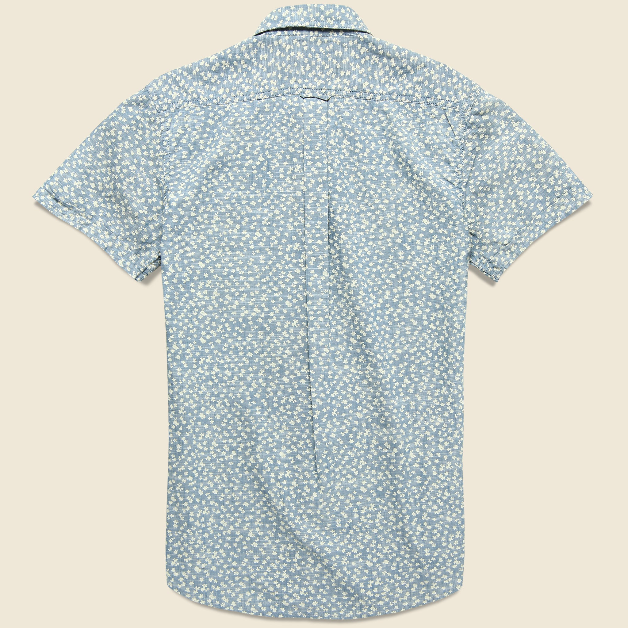 
                          Drayton Shirt - Aegean Blue - Grayers - STAG Provisions - Tops - S/S Woven - Floral
                        
