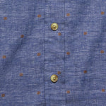 Avington Slub Shirt - Chambray Blue - Grayers - STAG Provisions - Tops - S/S Woven - Dot
