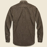 Cotton Tweed Shirt - Brown - Gitman Vintage - STAG Provisions - Tops - L/S Woven - Other Pattern